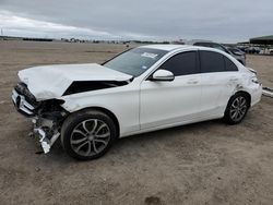 Salvage cars for sale from Copart Houston, TX: 2016 Mercedes-Benz C300