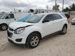 Chevrolet salvage cars for sale: 2017 Chevrolet Equinox LS