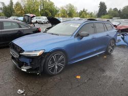Salvage cars for sale at auction: 2020 Volvo V60 T5 R-Design