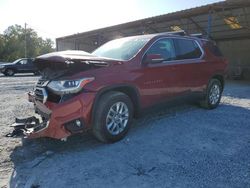 Chevrolet Traverse lt salvage cars for sale: 2021 Chevrolet Traverse LT