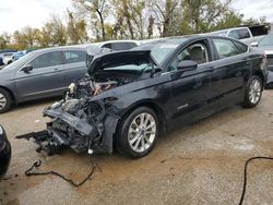 Salvage cars for sale at Bridgeton, MO auction: 2019 Ford Fusion SE