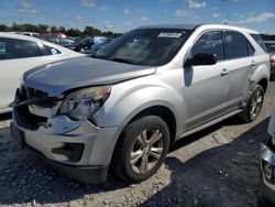 Chevrolet Equinox LS salvage cars for sale: 2012 Chevrolet Equinox LS