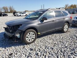 Salvage cars for sale at Barberton, OH auction: 2019 Subaru Outback 2.5I Premium