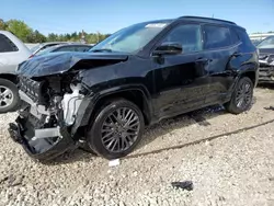 Salvage cars for sale at Franklin, WI auction: 2022 Jeep Compass Limited
