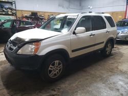 Salvage cars for sale from Copart Kincheloe, MI: 2003 Honda CR-V EX