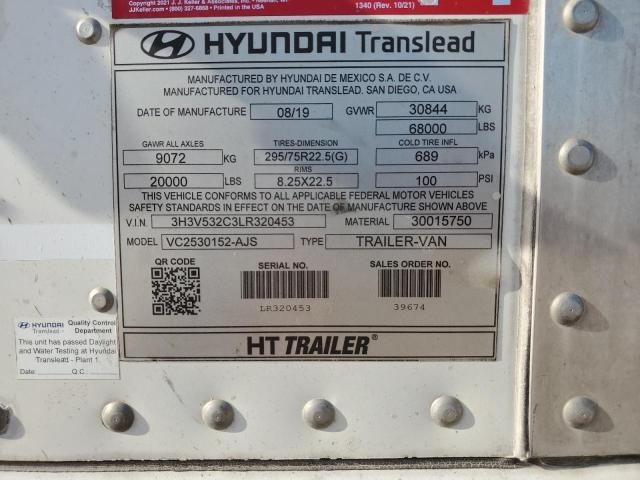 2020 Hyundai Trailer