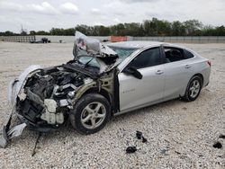 Vehiculos salvage en venta de Copart New Braunfels, TX: 2016 Chevrolet Malibu LS