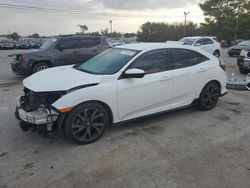 Salvage cars for sale from Copart Lexington, KY: 2017 Honda Civic Sport