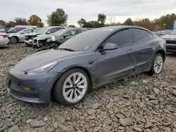 Tesla Model 3 salvage cars for sale: 2022 Tesla Model 3