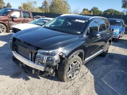 Salvage cars for sale at Madisonville, TN auction: 2022 Hyundai Santa FE Limited