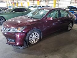 Honda Accord EXL Vehiculos salvage en venta: 2015 Honda Accord EXL