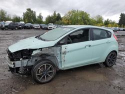 Salvage cars for sale at Portland, OR auction: 2017 Ford Fiesta SE