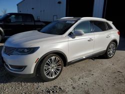 Vehiculos salvage en venta de Copart Milwaukee, WI: 2017 Lincoln MKX Reserve