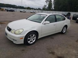 Salvage cars for sale from Copart Dunn, NC: 2004 Lexus GS 300