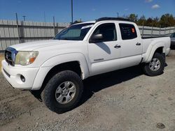 Salvage cars for sale from Copart Lumberton, NC: 2007 Toyota Tacoma Double Cab Long BED