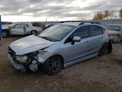 Subaru Impreza Sport Premium salvage cars for sale: 2012 Subaru Impreza Sport Premium