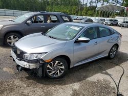 Vehiculos salvage en venta de Copart Harleyville, SC: 2017 Honda Civic EX