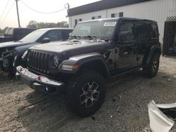 Salvage cars for sale from Copart Savannah, GA: 2018 Jeep Wrangler Unlimited Rubicon