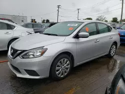 Carros dañados por inundaciones a la venta en subasta: 2017 Nissan Sentra S