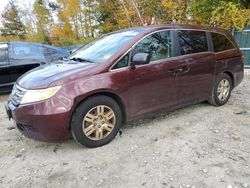 Salvage cars for sale at Candia, NH auction: 2012 Honda Odyssey LX