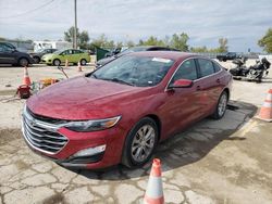 Salvage cars for sale at Pekin, IL auction: 2019 Chevrolet Malibu LT