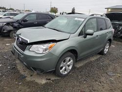 Salvage cars for sale from Copart Eugene, OR: 2016 Subaru Forester 2.5I Premium