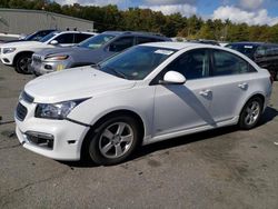 Vehiculos salvage en venta de Copart Exeter, RI: 2015 Chevrolet Cruze LT