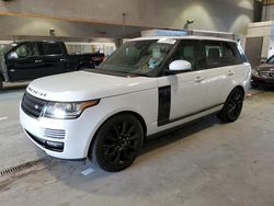 Salvage cars for sale from Copart Sandston, VA: 2015 Land Rover Range Rover Supercharged