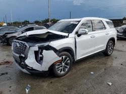 Salvage cars for sale at Homestead, FL auction: 2021 Hyundai Palisade SEL
