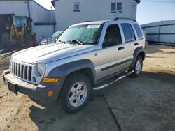 Salvage cars for sale at Windsor, NJ auction: 2007 Jeep Liberty Sport