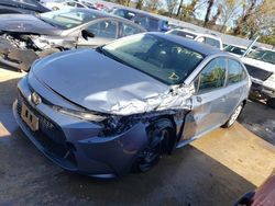 Salvage cars for sale at Bridgeton, MO auction: 2022 Toyota Corolla LE