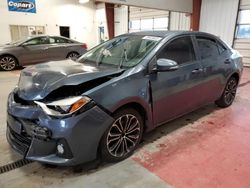 Salvage cars for sale at Angola, NY auction: 2015 Toyota Corolla L