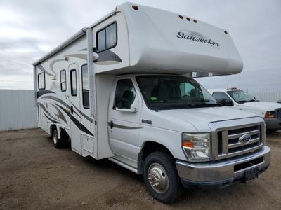 Forest River salvage cars for sale: 2011 Forest River 2011 Ford Econoline E450 Super Duty Cutaway Van