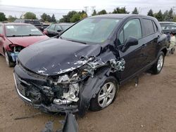 Salvage cars for sale at Elgin, IL auction: 2022 Chevrolet Trax LS