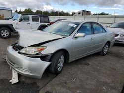 Salvage cars for sale from Copart Pennsburg, PA: 2002 Toyota Camry LE