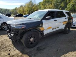 Salvage cars for sale from Copart Marlboro, NY: 2021 Ford Explorer Police Interceptor
