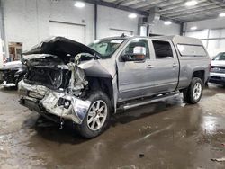 Chevrolet Silverado k2500 Heavy Duty ltz salvage cars for sale: 2017 Chevrolet Silverado K2500 Heavy Duty LTZ