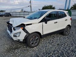 Salvage cars for sale from Copart Windsor, NJ: 2018 Ford Ecosport S