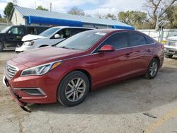 Salvage cars for sale from Copart Wichita, KS: 2016 Hyundai Sonata SE