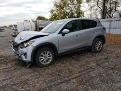 Salvage cars for sale from Copart London, ON: 2016 Mazda CX-5 Touring