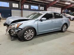 Salvage cars for sale at Assonet, MA auction: 2012 Honda Accord EXL