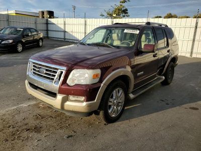 Salvage cars for sale from Copart Antelope, CA: 2007 Ford Explorer Eddie Bauer