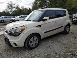 Salvage cars for sale at Waldorf, MD auction: 2013 KIA Soul