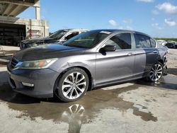 Honda Accord Sport salvage cars for sale: 2014 Honda Accord Sport