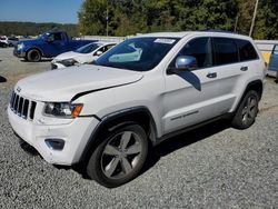 Salvage cars for sale at Concord, NC auction: 2015 Jeep Grand Cherokee Limited