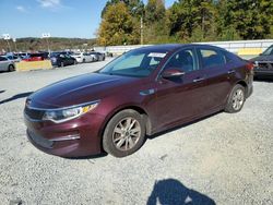 Salvage cars for sale at Concord, NC auction: 2018 KIA Optima LX