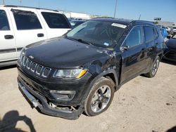 Salvage cars for sale from Copart Temple, TX: 2019 Jeep Compass Limited