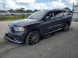 Salvage cars for sale from Copart Orlando, FL: 2016 Dodge Durango SXT