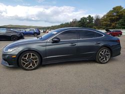 Carros salvage para piezas a la venta en subasta: 2021 Hyundai Sonata N Line