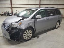 Toyota salvage cars for sale: 2012 Toyota Sienna XLE